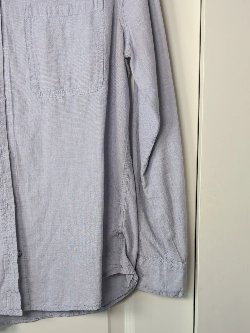 Lola Rivers New York Light Blue Button-Up Shirt - Picture 6 of 11